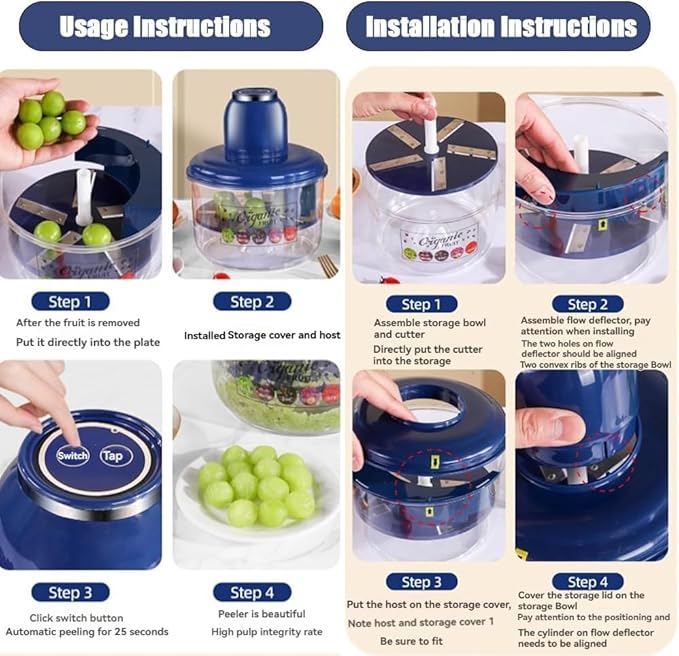 Electric Fruit Peeling Machine | آلة تقشير الفواكه الكهربائية