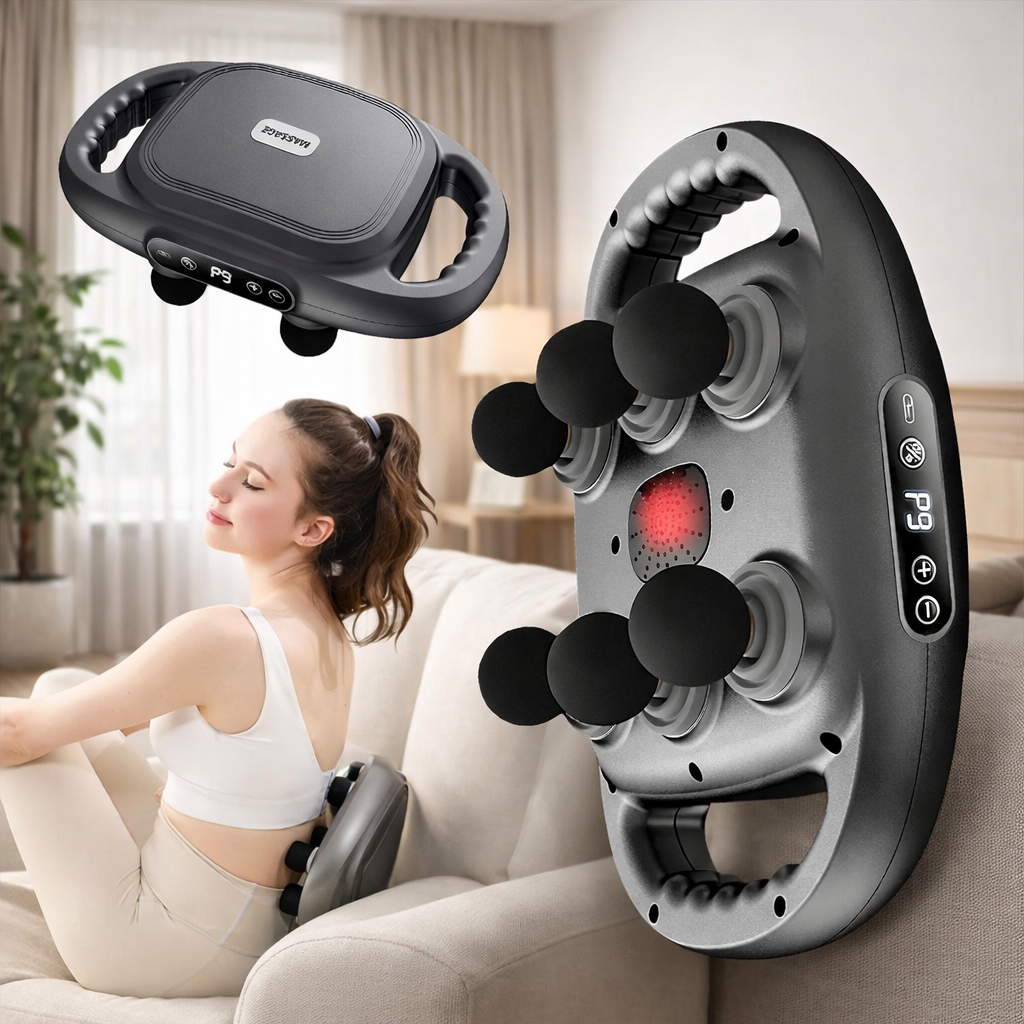 6-Head Massage Gun | مسدس تدليك بـ 6رؤوس