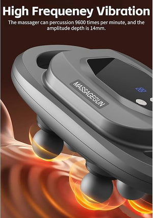 6-Head Massage Gun | مسدس تدليك بـ 6رؤوس